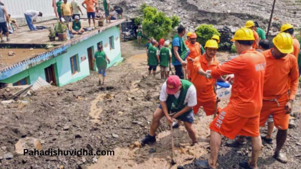 SDRF और NDRF की टीम का रेस्क्यू