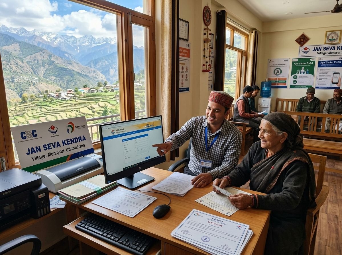CSC Services Uttarakhand