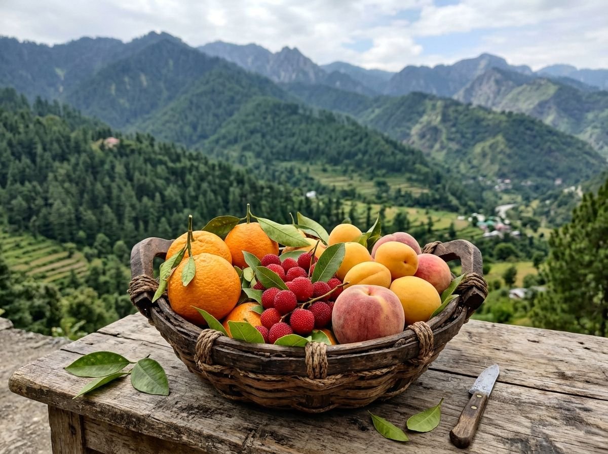 Fresh Pahadi Fruits
