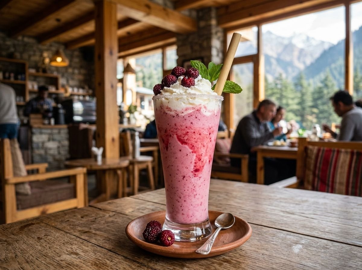Signature Kafal Berry Smoothie Shake